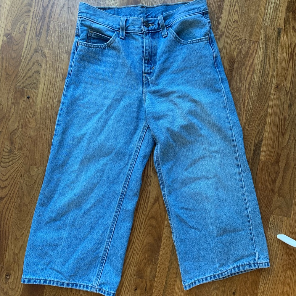 Crop flare high waisted Levi’s